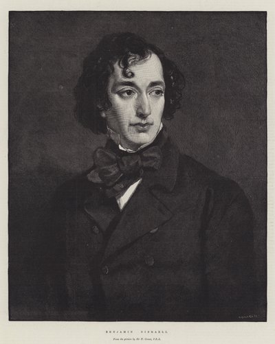 Benjamin Disraeli by Francis Grant